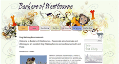 Desktop Screenshot of barkersofwestbourne.com